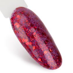 Gellack NTN Premium Passion of Love 206 röd glitter 5g