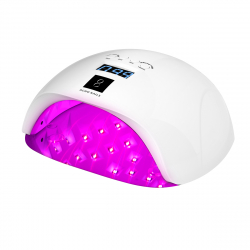 LED / UV nagellampa OCHO X13 65W plus vit med spegelbottnen och ljusterapi