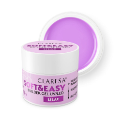 HEMA-fri UV builder gel Claresa Soft&Easy Lilac för naglar 12g