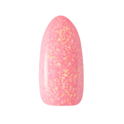 HEMA-fri UV builder glittergel Claresa Soft&Easy Glimmer Pink för naglar 12g