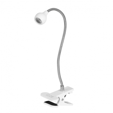 LED / UV flash cure-lampa Glow Snake för naglar 3W vit