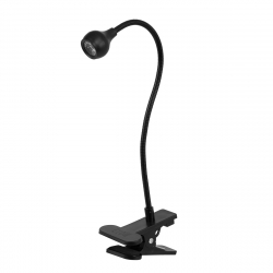 LED / UV flash cure-lampa Glow Snake för naglar 3W svart