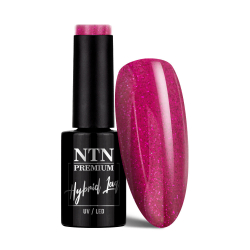 Gellack NTN Premium Passion for Love för naglar 205 rosa glitter 5g