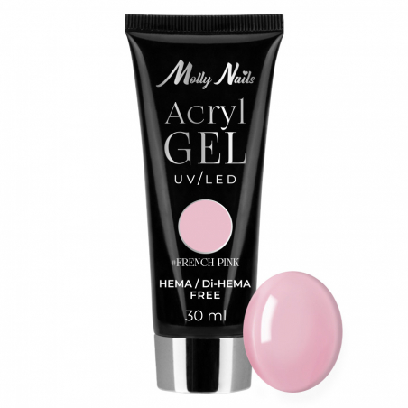 Polygel Molly Nails rosa French Pink HEMA FREE 30g