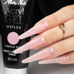 Polygel Molly Nails rosa French Pink HEMA FREE 30g